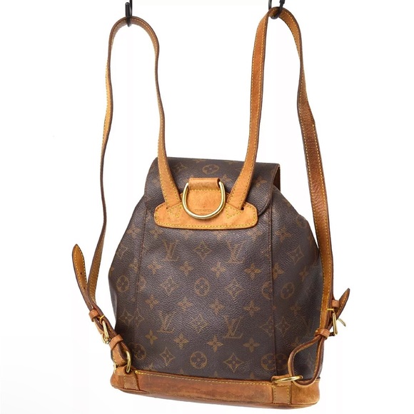 LOUIS VUITTON Montsouris MM Vintage Monogram Backpack Bag LV ASO Emma Roberts - Picture 5 of 16